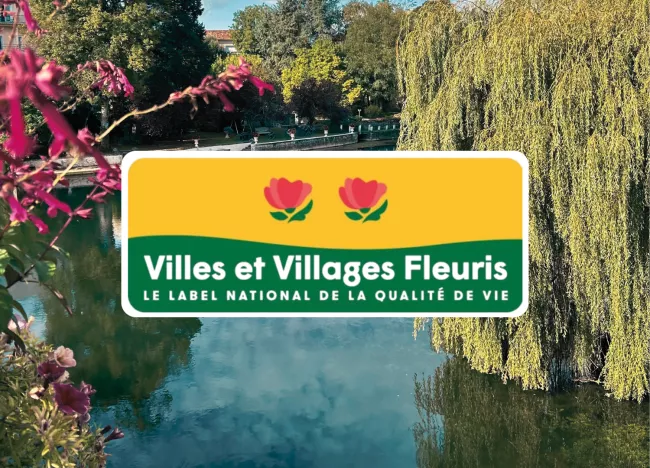 Label « Villes et Villages Fleuris » avec deux étoiles