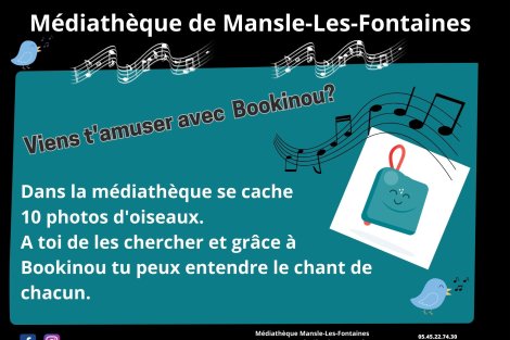 Viens t'amuser avec Bookinou !