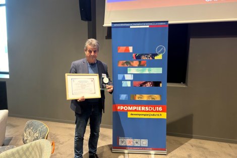 logo Label employeur partenaire des Sapeurs-Pompiers de la Charente