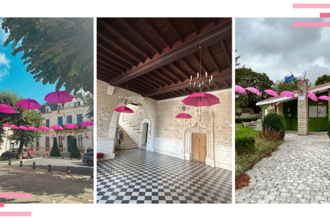 logo Octobre Rose : Mansle-les-Fontaines se mobilise