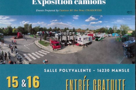 Exposition de camion à Mansle