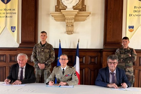 logo Signature d'une convention de partenariat avec le Ministère des Armées