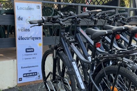 logo Location de vélos électriques : nouveau service disponible au camping du Champion